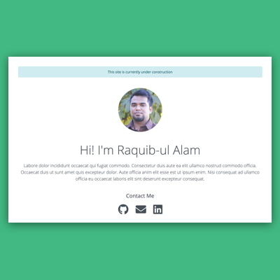 Personal Portfolio Website
