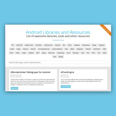 Android Libraries and Resources