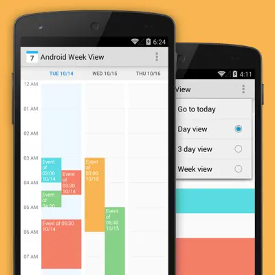 Android Week View